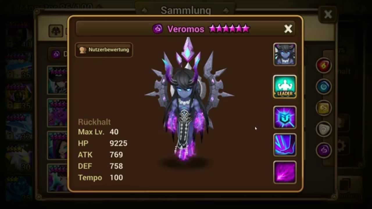 Monster that need crit dmg and defense in summoners war 4